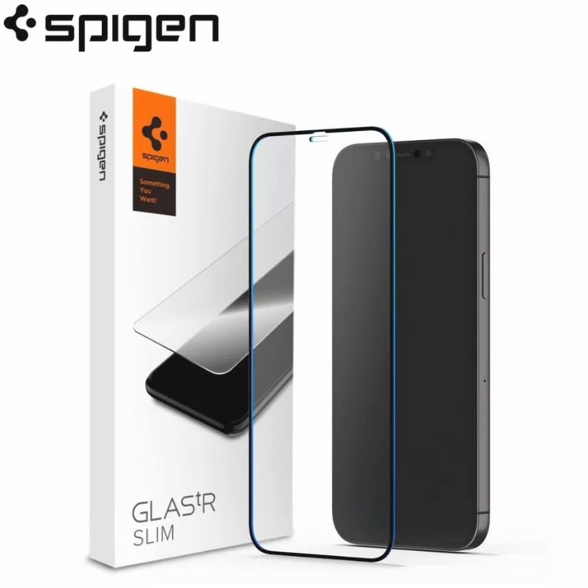 Spigen GLAStR Slim Screenprotector voor de Apple iPhone 16 Plus / 15 Plus