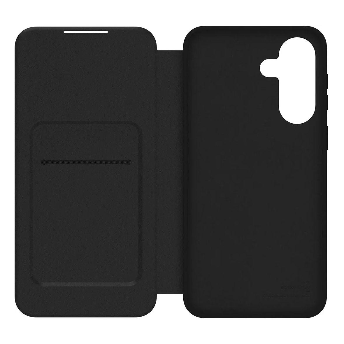 Wallet Cover voor de Samsung Galaxy A57 (5G) - Zwart