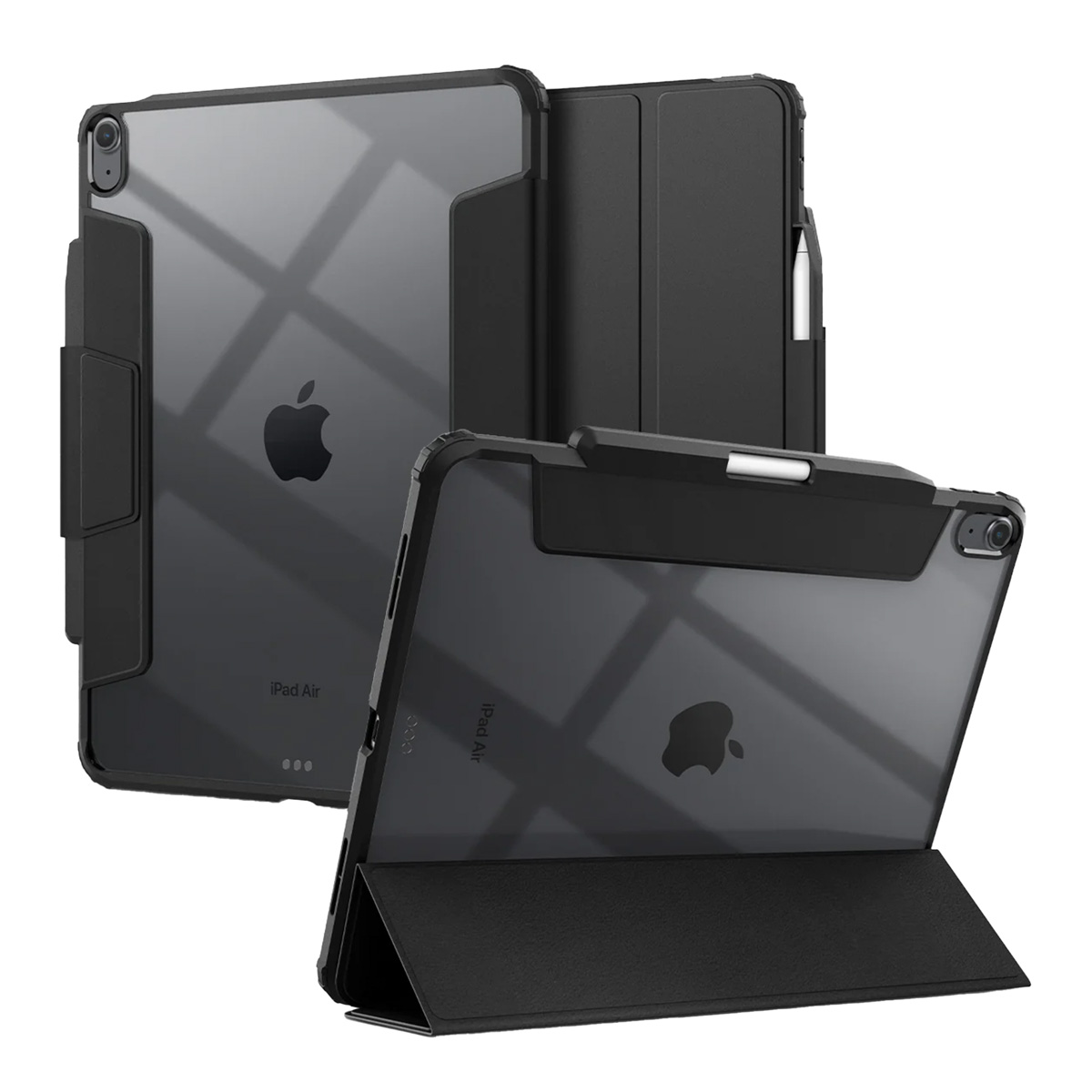 Spigen Coque tablette Hybrid Pro Apple iPad Air 13 pouces (2026) M4 / (2025) M3 / (2024) M2 - Black