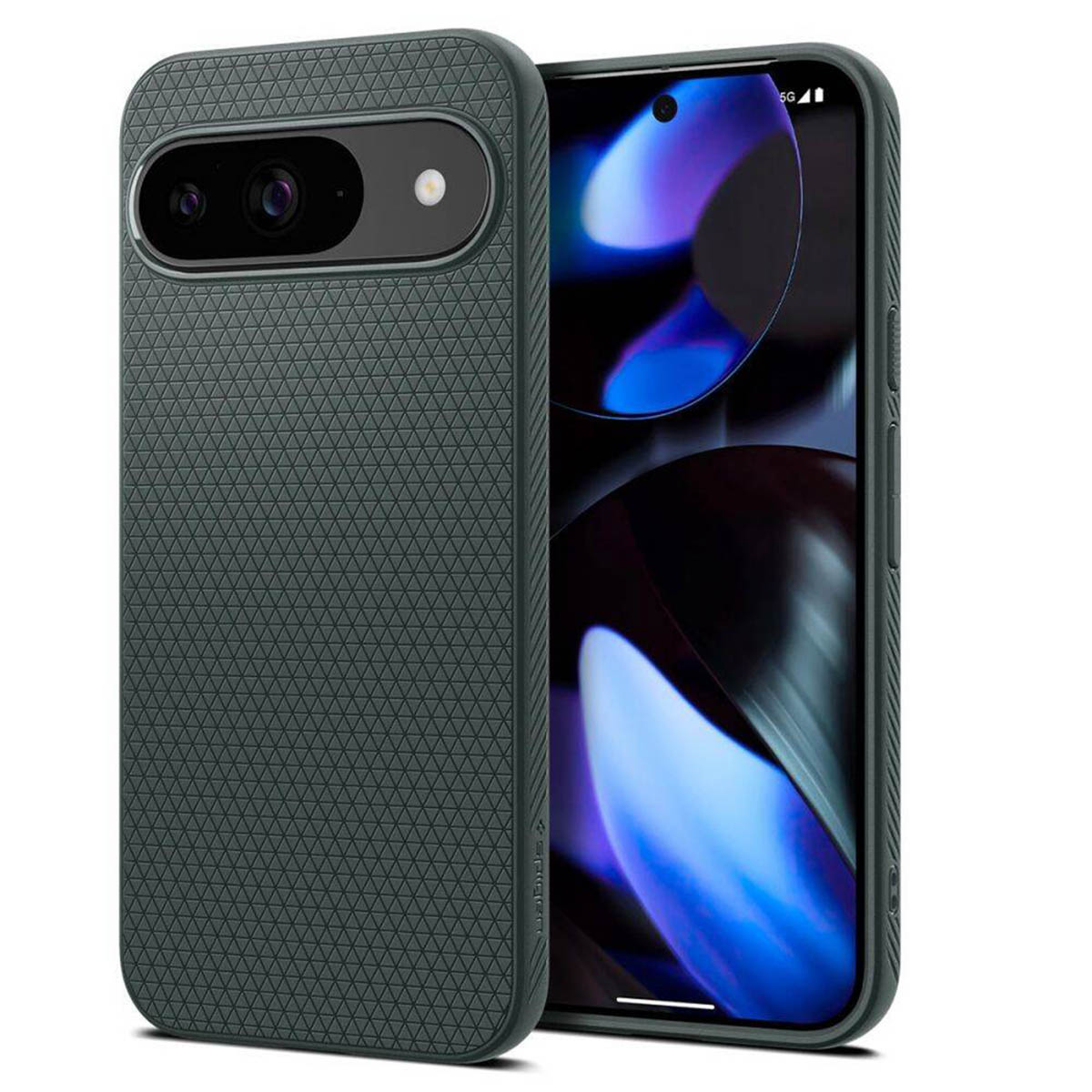Spigen Coque Liquid Air™ Google Pixel 9 / 9 Pro - Abyss Green