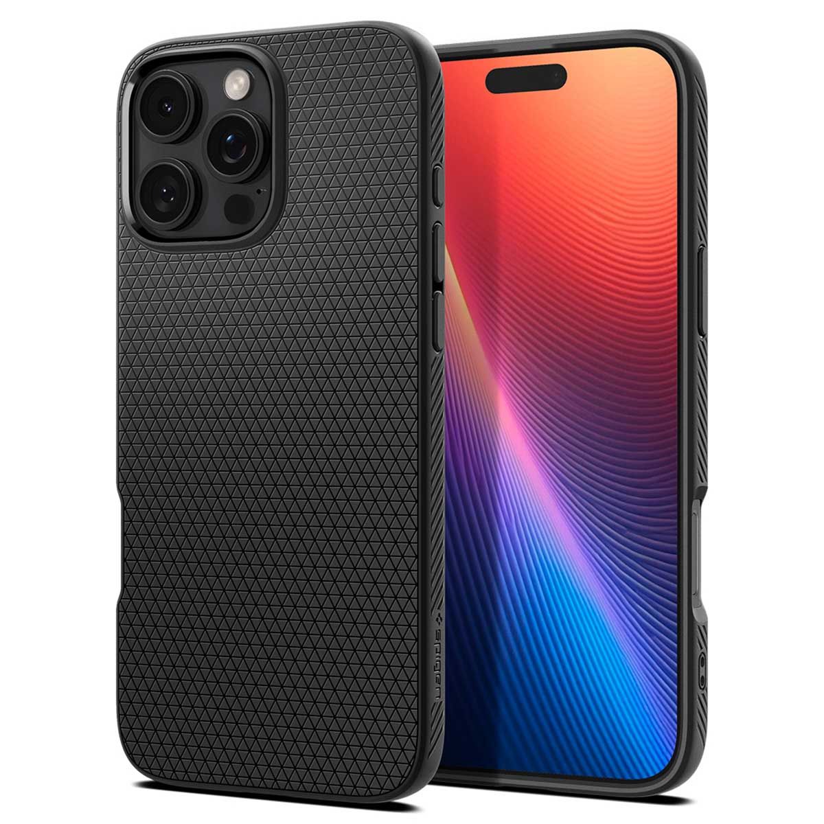 Spigen Coque Liquid Air™ Apple iPhone 16 Pro Max - Matte Black