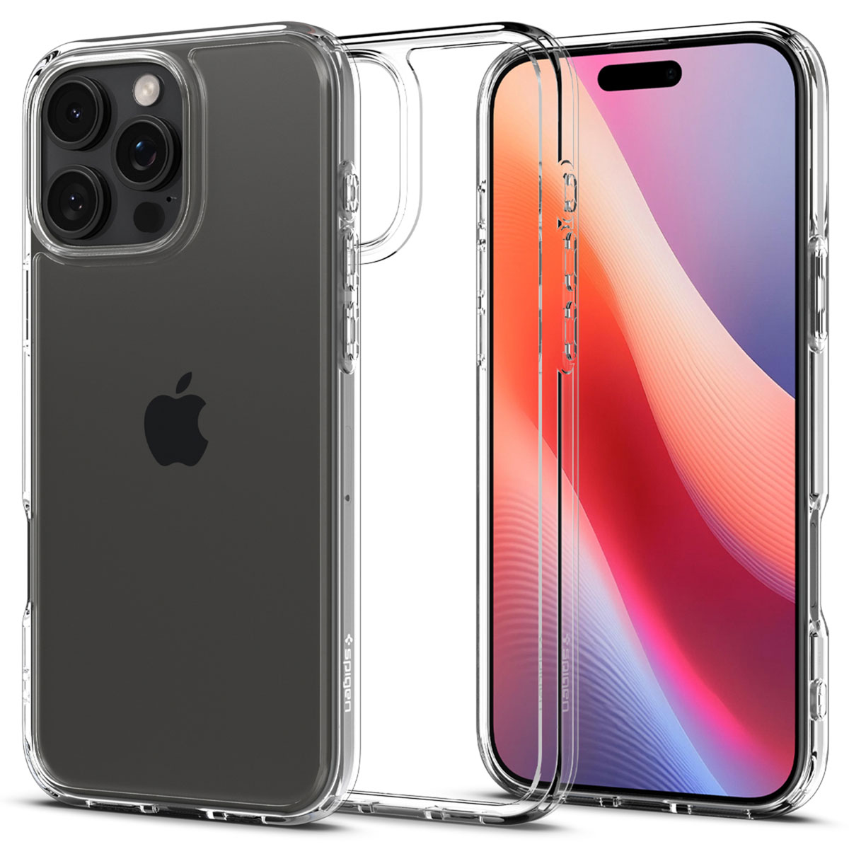 Spigen Ultra Hybrid Backcover voor de Apple iPhone 16 Pro Max - Crystal Clear