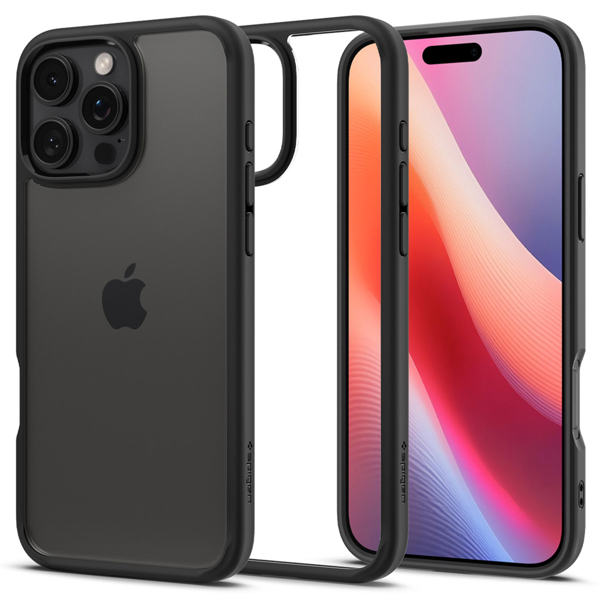 Spigen Coque Ultra Hybrid Apple iPhone 16 Pro Max - Matte Black