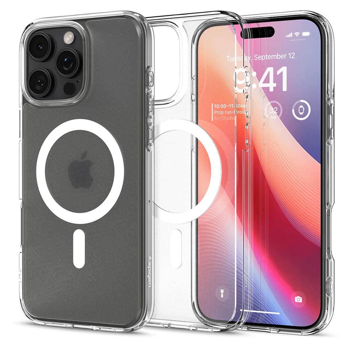 Spigen Coque Ultra Hybrid MagSafe Apple iPhone 16 Pro Max - Frosted Clear