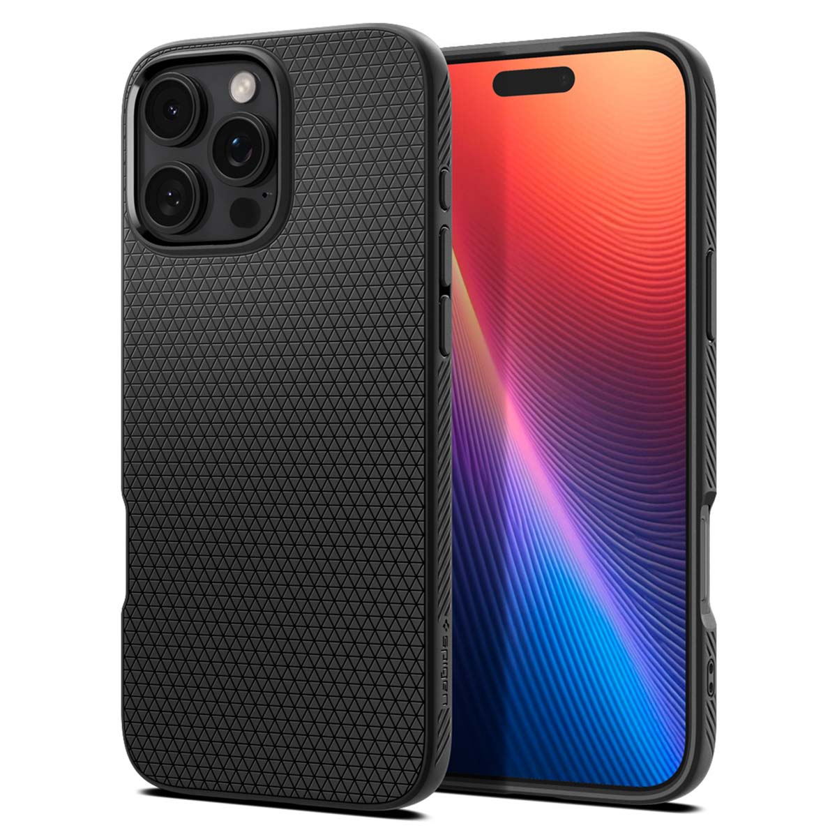 Spigen Coque Liquid Air™ Apple iPhone 16 Pro - Matte Black