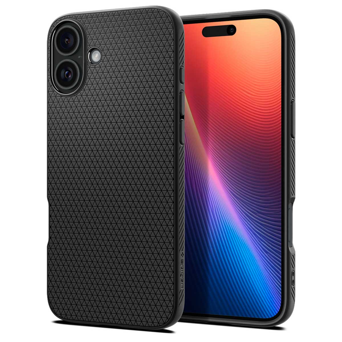 Spigen Coque Liquid Air™ Apple iPhone 16 - Matte Black