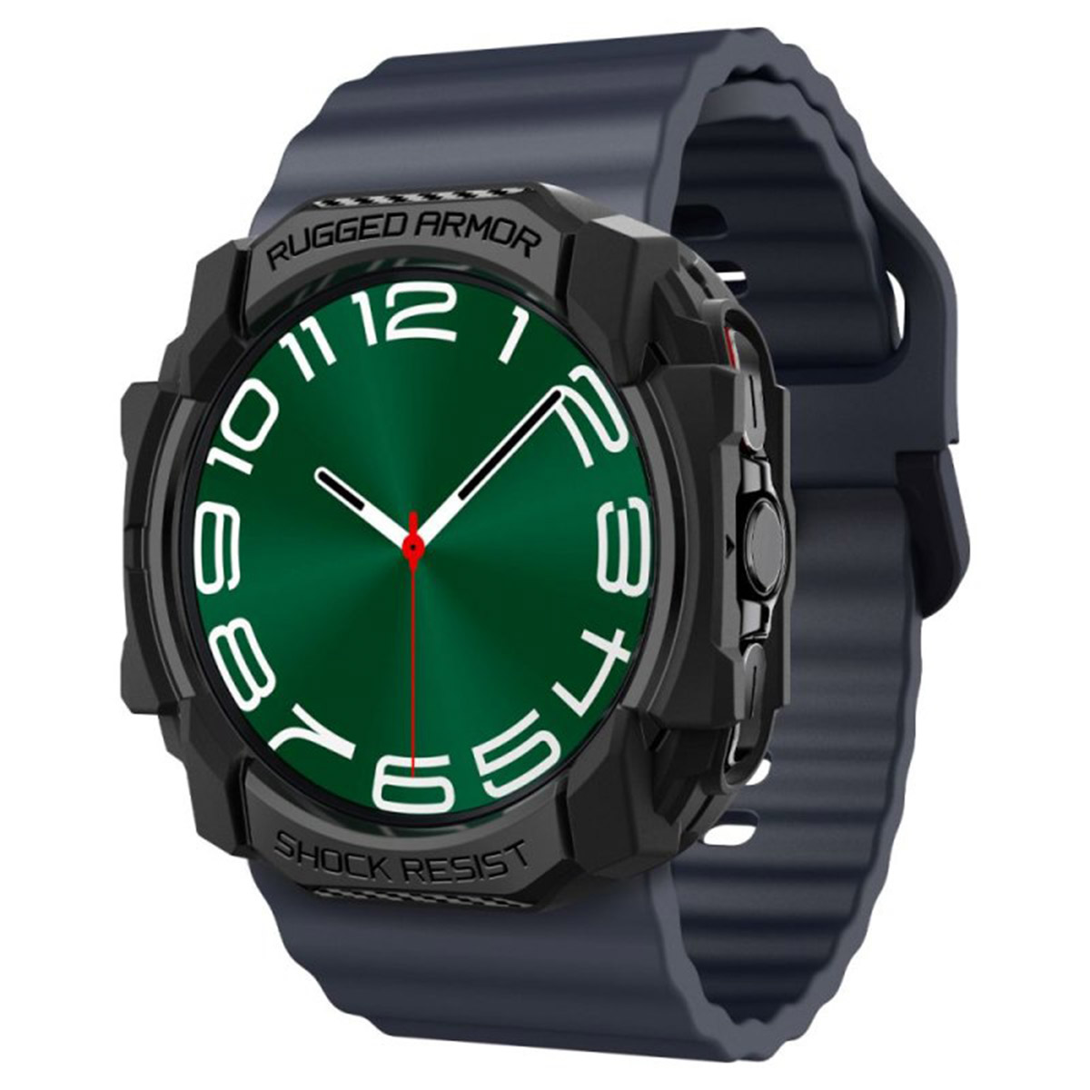 Spigen Coque Rugged Armor™ Samsung Galaxy Watch Ultra (2024/2025) - Matte Black