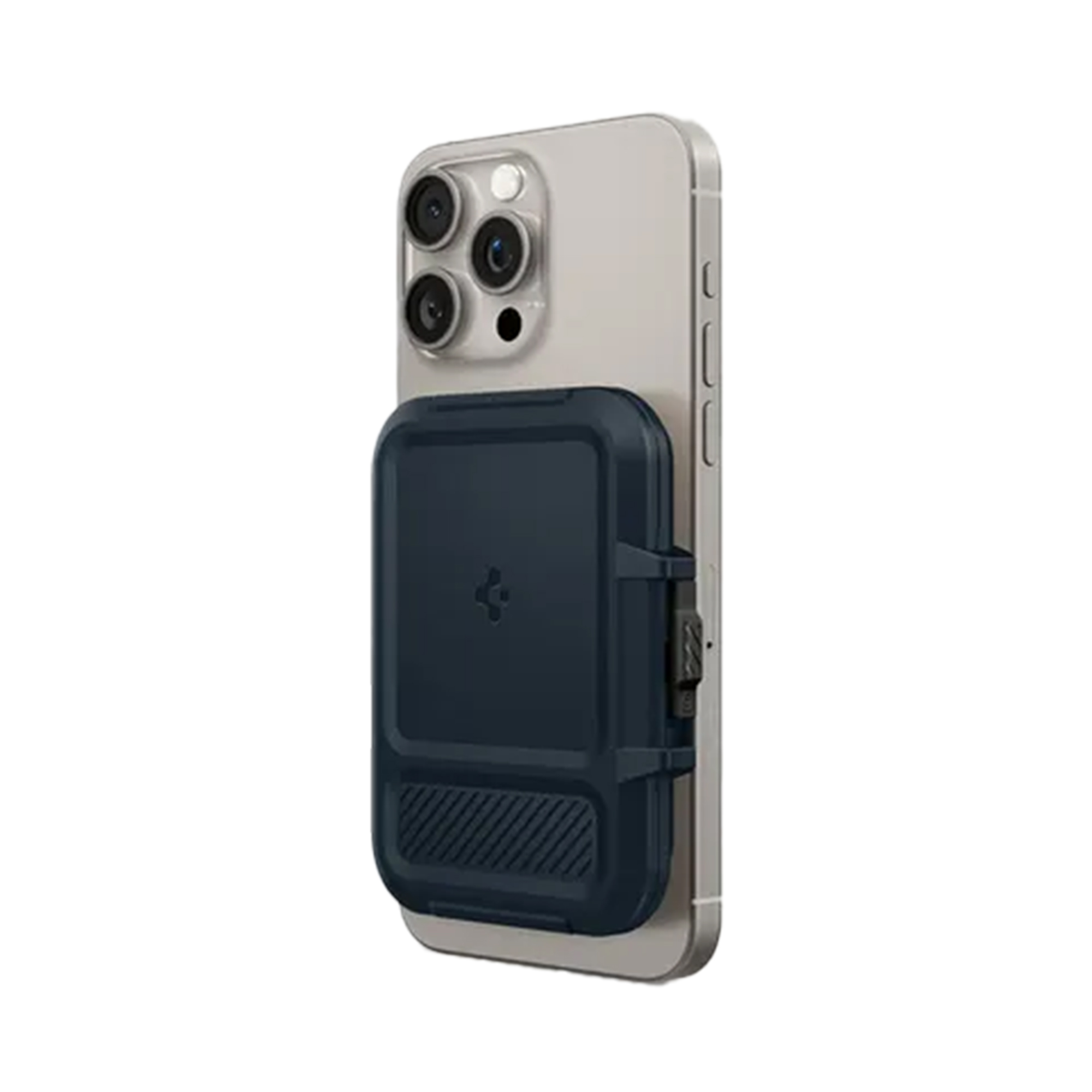 Spigen MagSafe Cardholder Lock Fit - Metal Slate