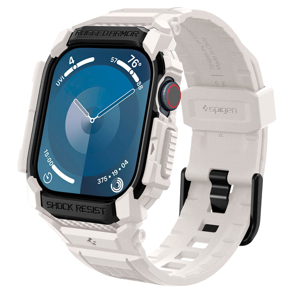 Spigen Coque Rugged Armor™ Pro Apple Watch 10 - 42 mm - Beige