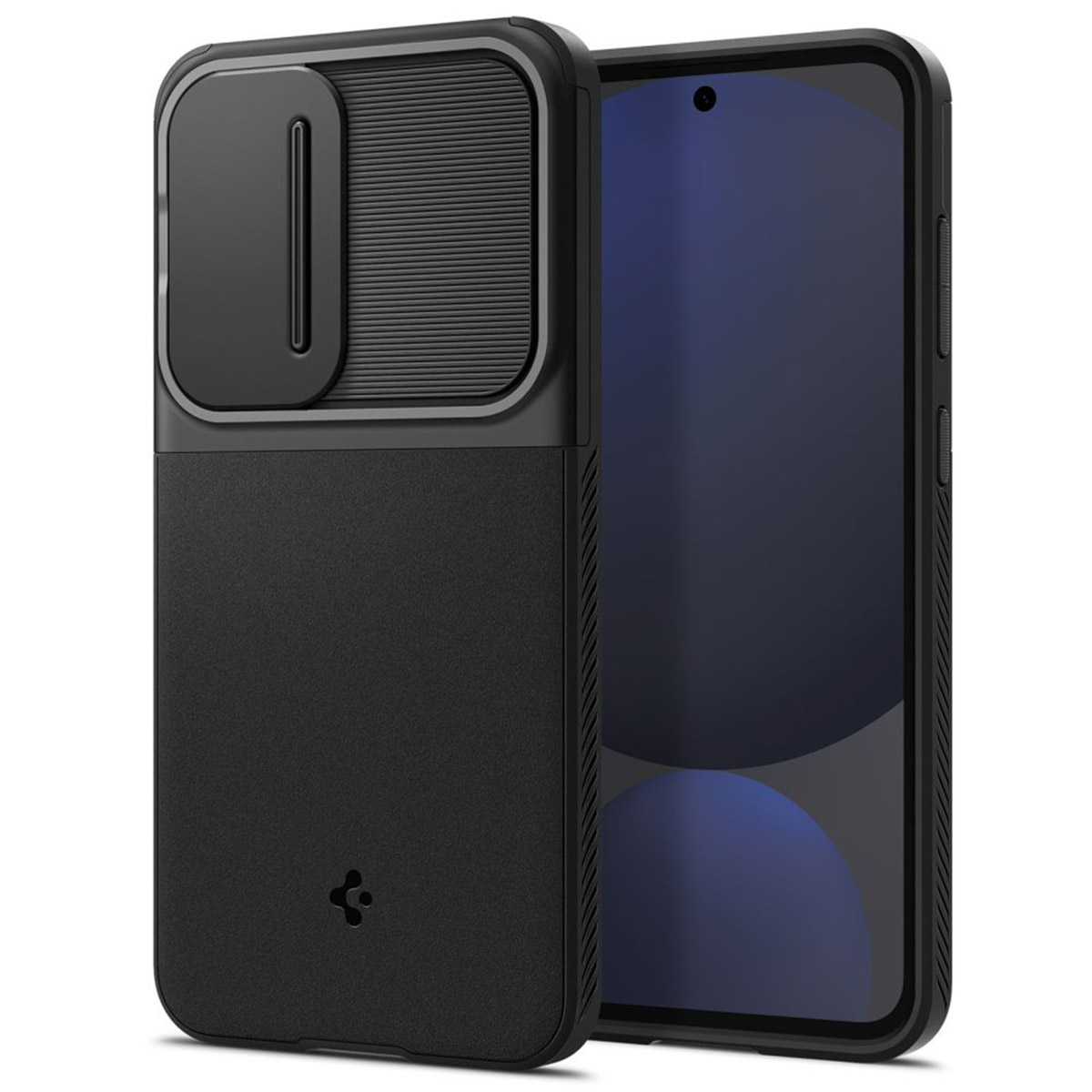 Spigen Coque Optik Armor Camera slider Samsung Galaxy S24 FE - Noir