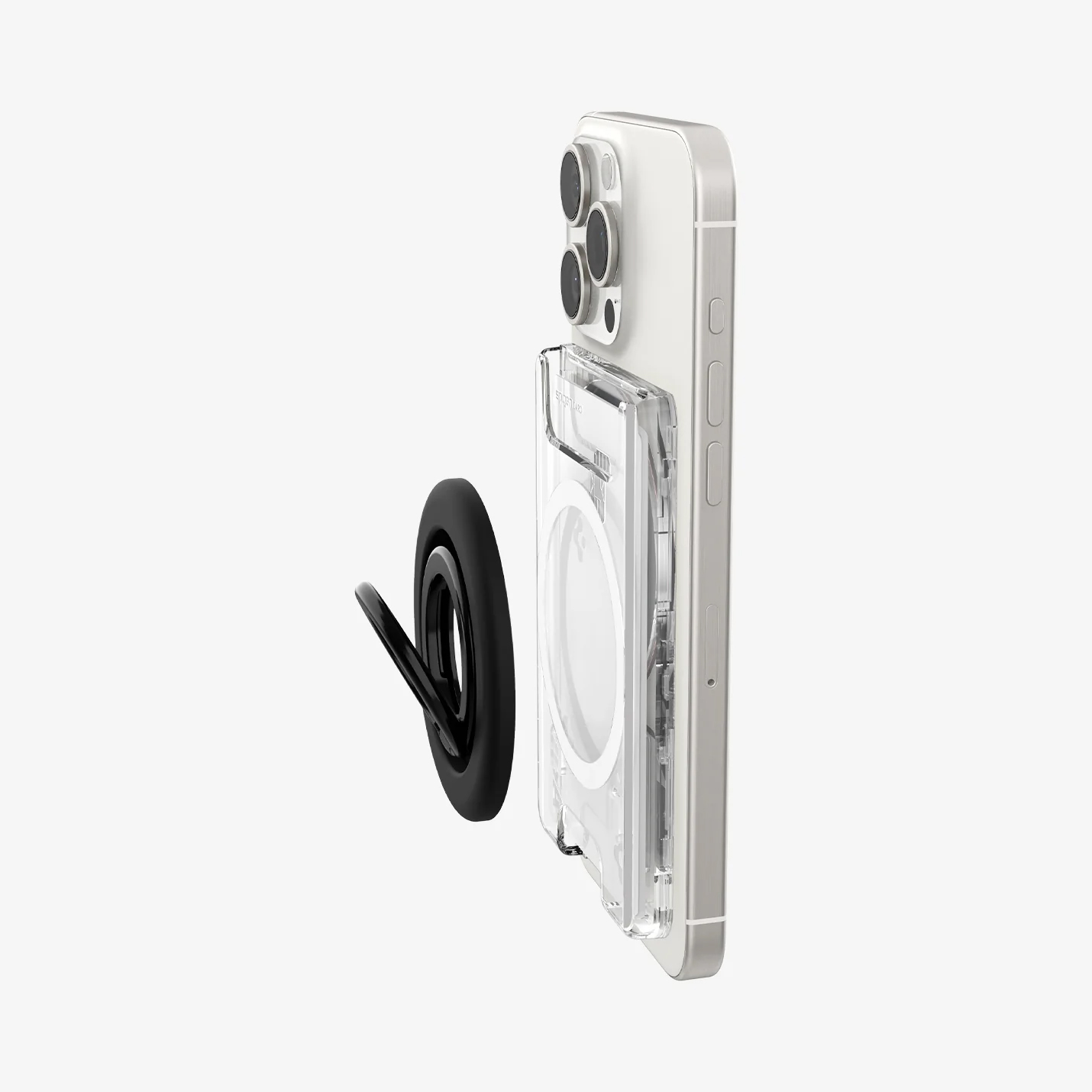 Spigen MagSafe Cardholder Ultra Hybrid - Clear