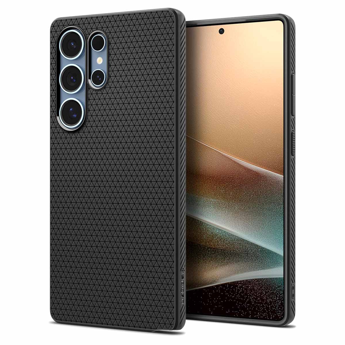 Spigen Coque Liquid Air™ Samsung Galaxy S25 Ultra - Matte Black