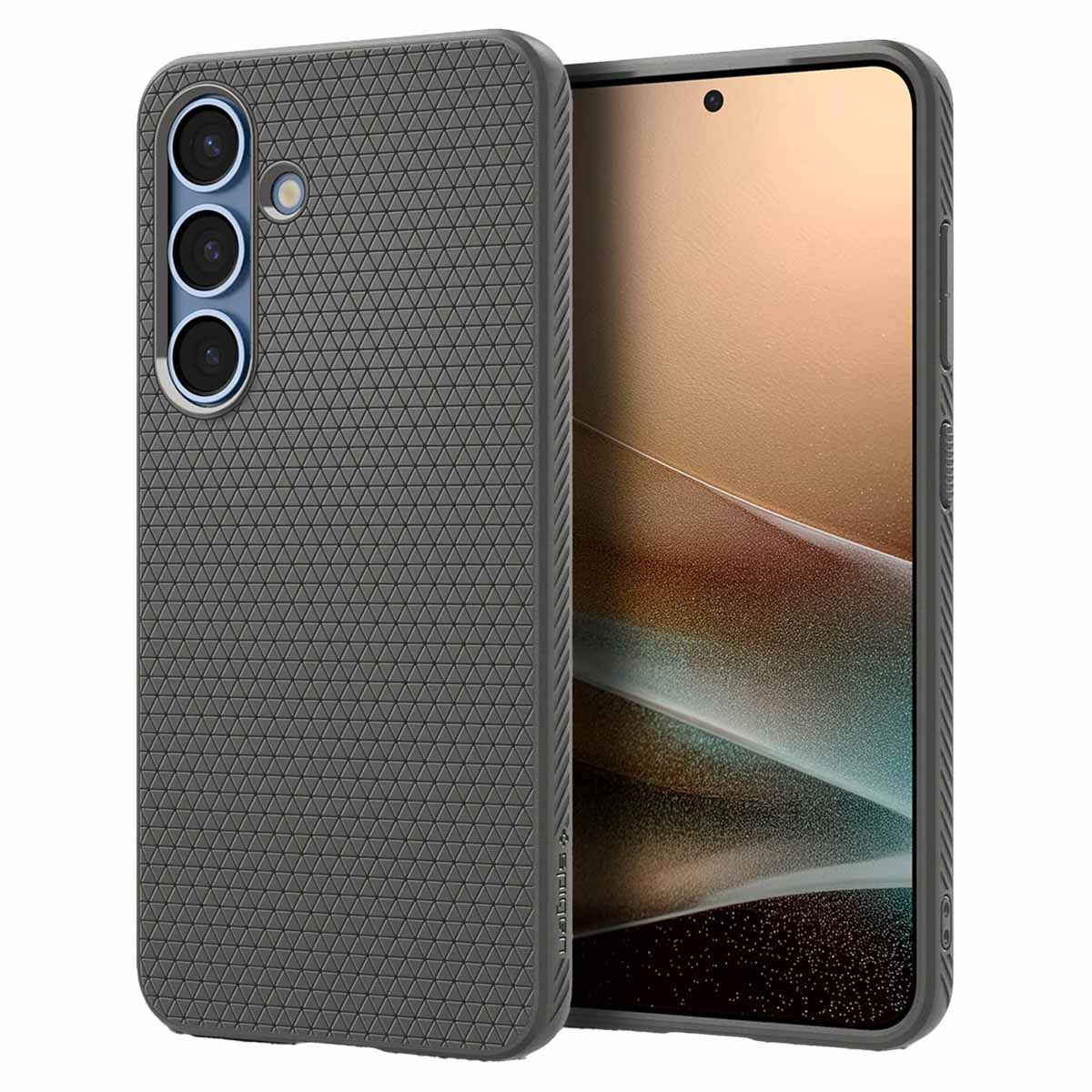 Spigen Coque Liquid Air™ Samsung Galaxy S25 Plus - Marble Gray