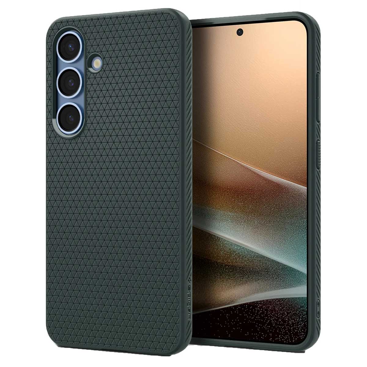 Spigen Coque Liquid Air™ Samsung Galaxy S25 - Abyss Green