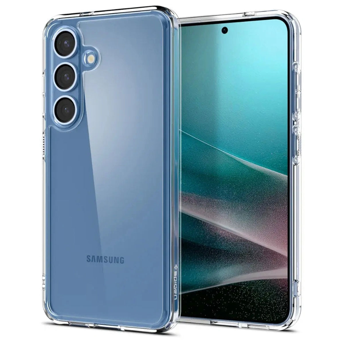 Spigen Coque Crystal Hybrid Samsung Galaxy S25 - Transparent