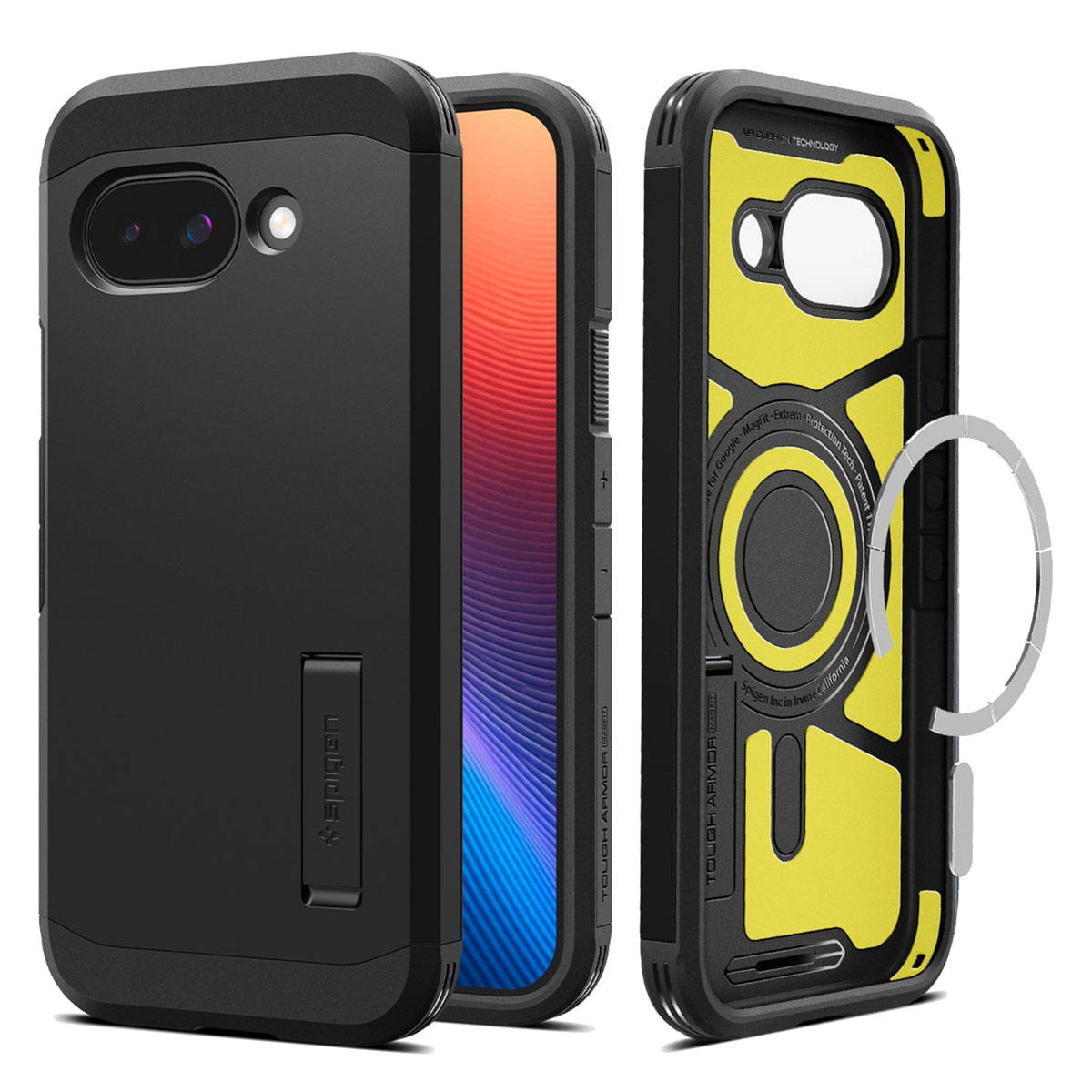 Spigen Coque Tough Armor MagSafe Google Pixel 9A - Noir