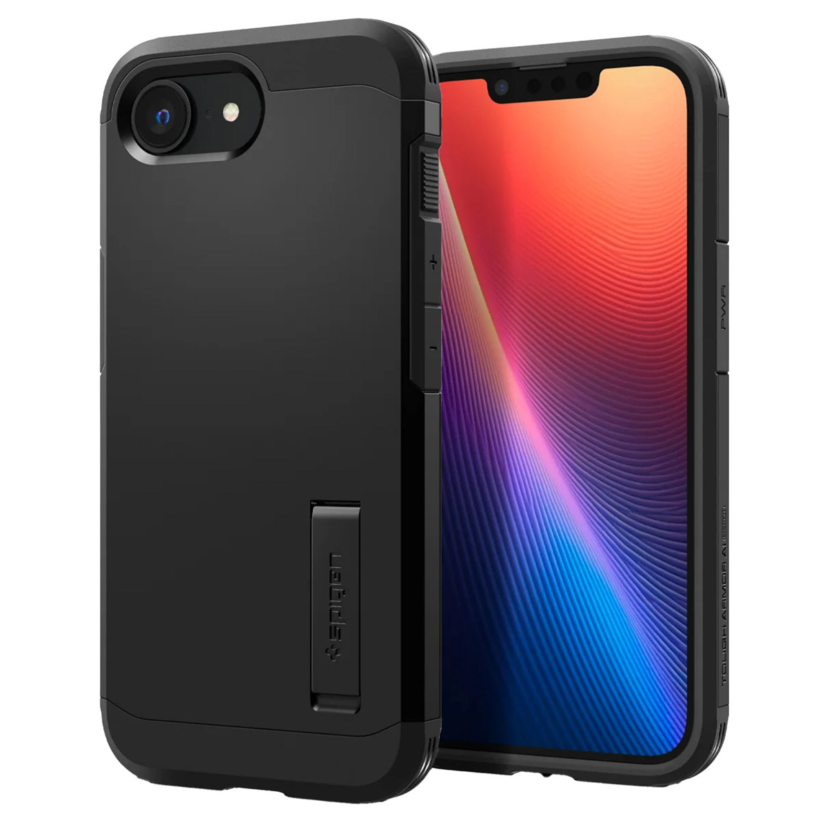 Spigen Coque Tough Armor MagSafe Apple iPhone 17e / 16e - Noir