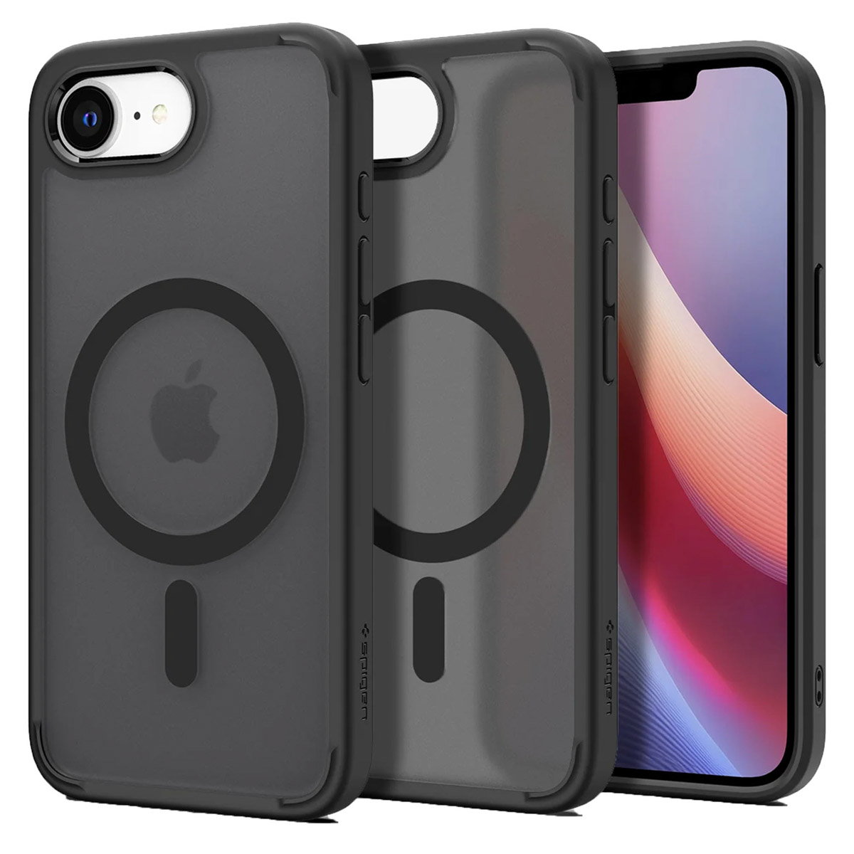 Spigen Coque Ultra Hybrid MagSafe Apple iPhone 17e / 16e - Frost Black