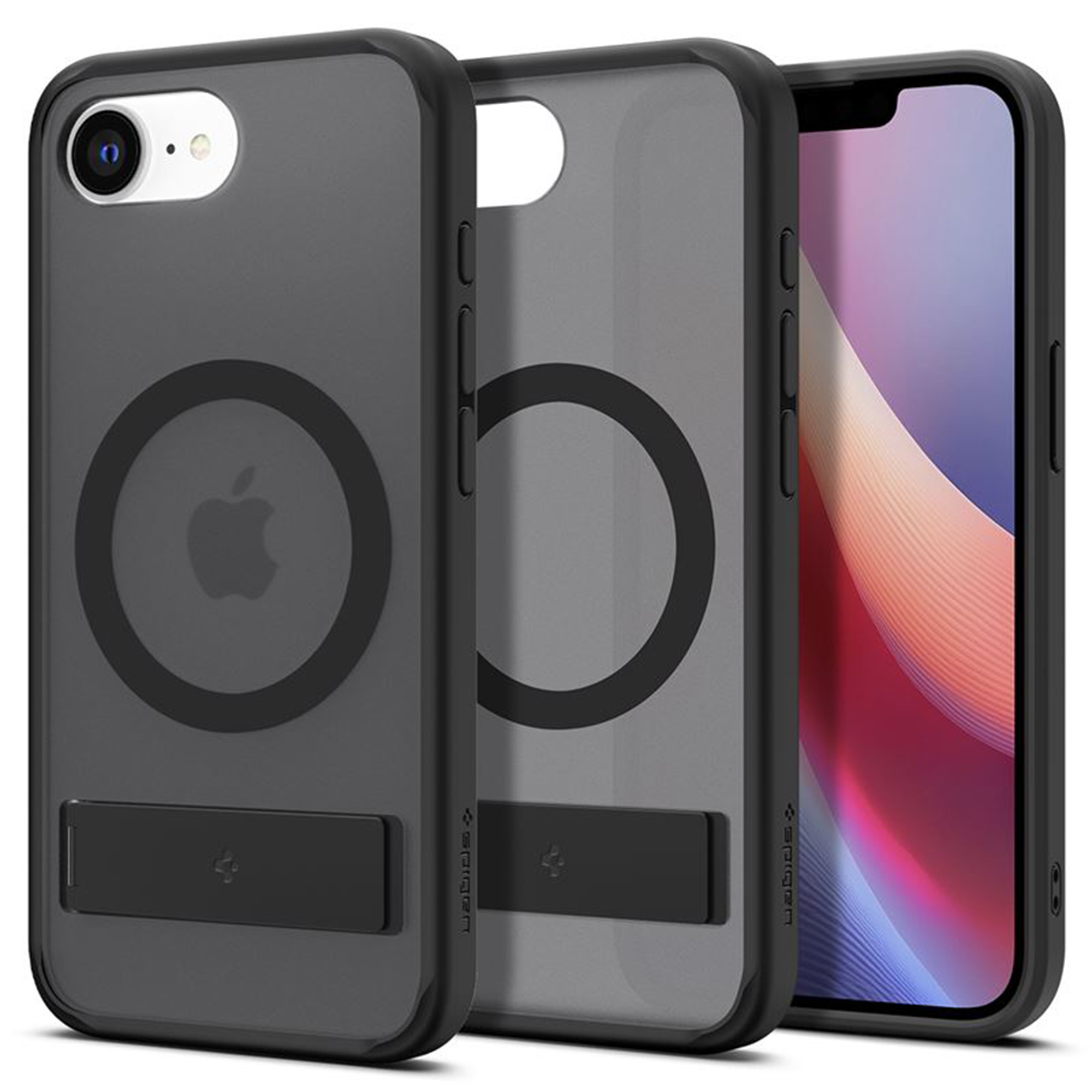 Spigen Coque Ultra Hybrid S MagSafe Apple iPhone 17e / 16e - Frost Black
