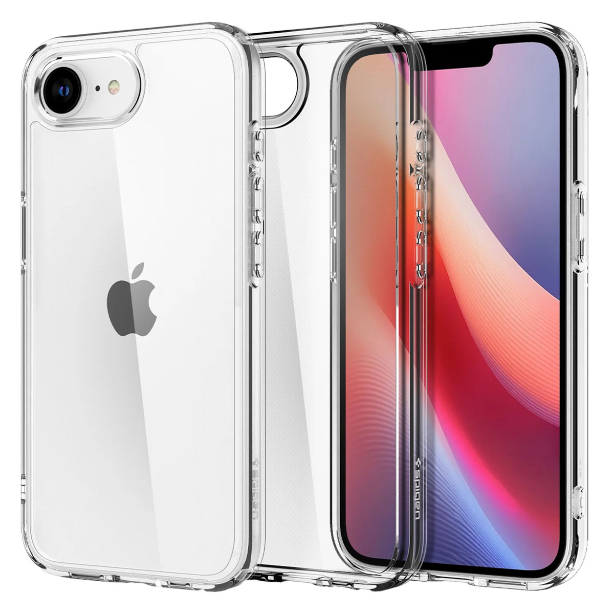Spigen Ultra Hybrid Backcover voor de Apple iPhone 17e / 16e - Crystal Clear