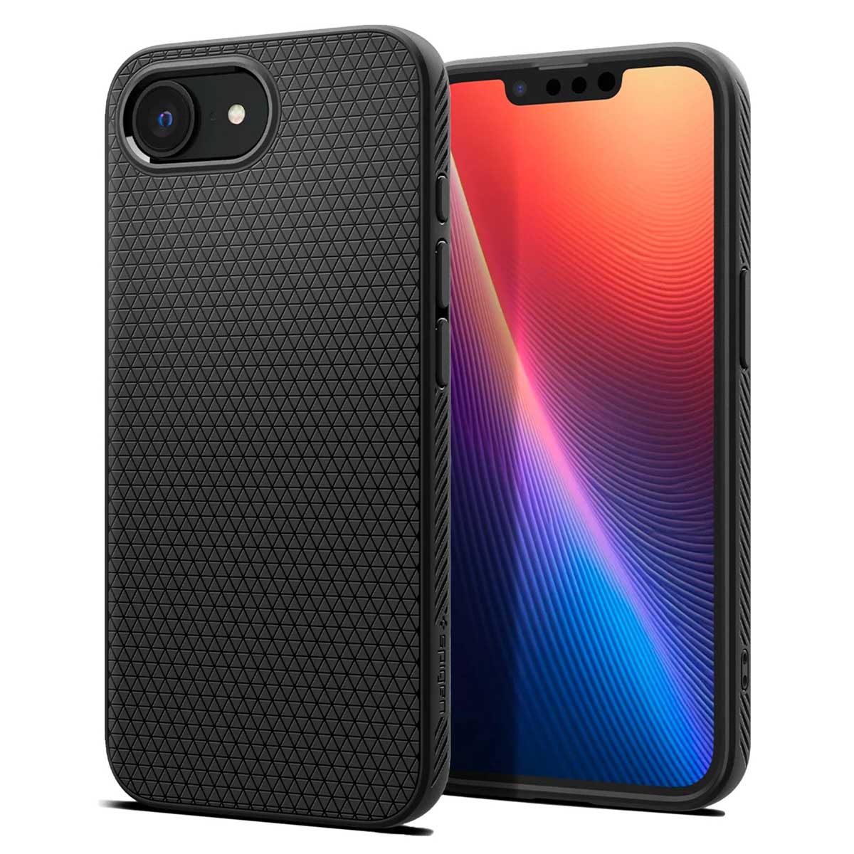 Spigen Coque Liquid Air™ Apple iPhone 17e / 16e - Matte Black