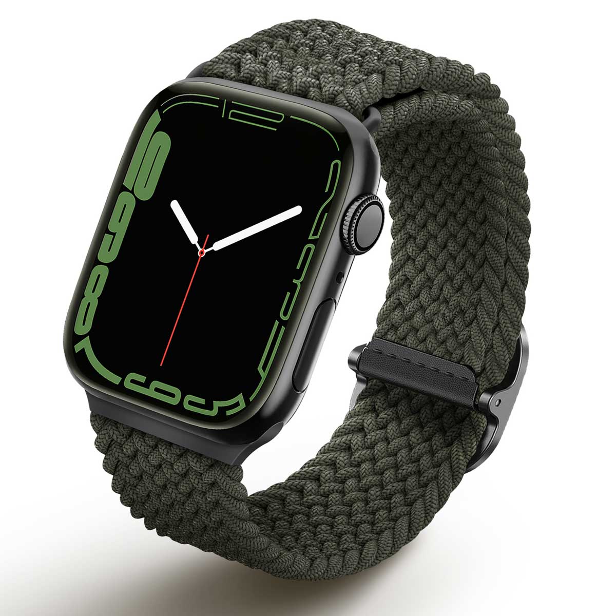 Uniq Bracelet tressé Aspen Apple Watch | 38/40/41/42 mm - Cypress Green