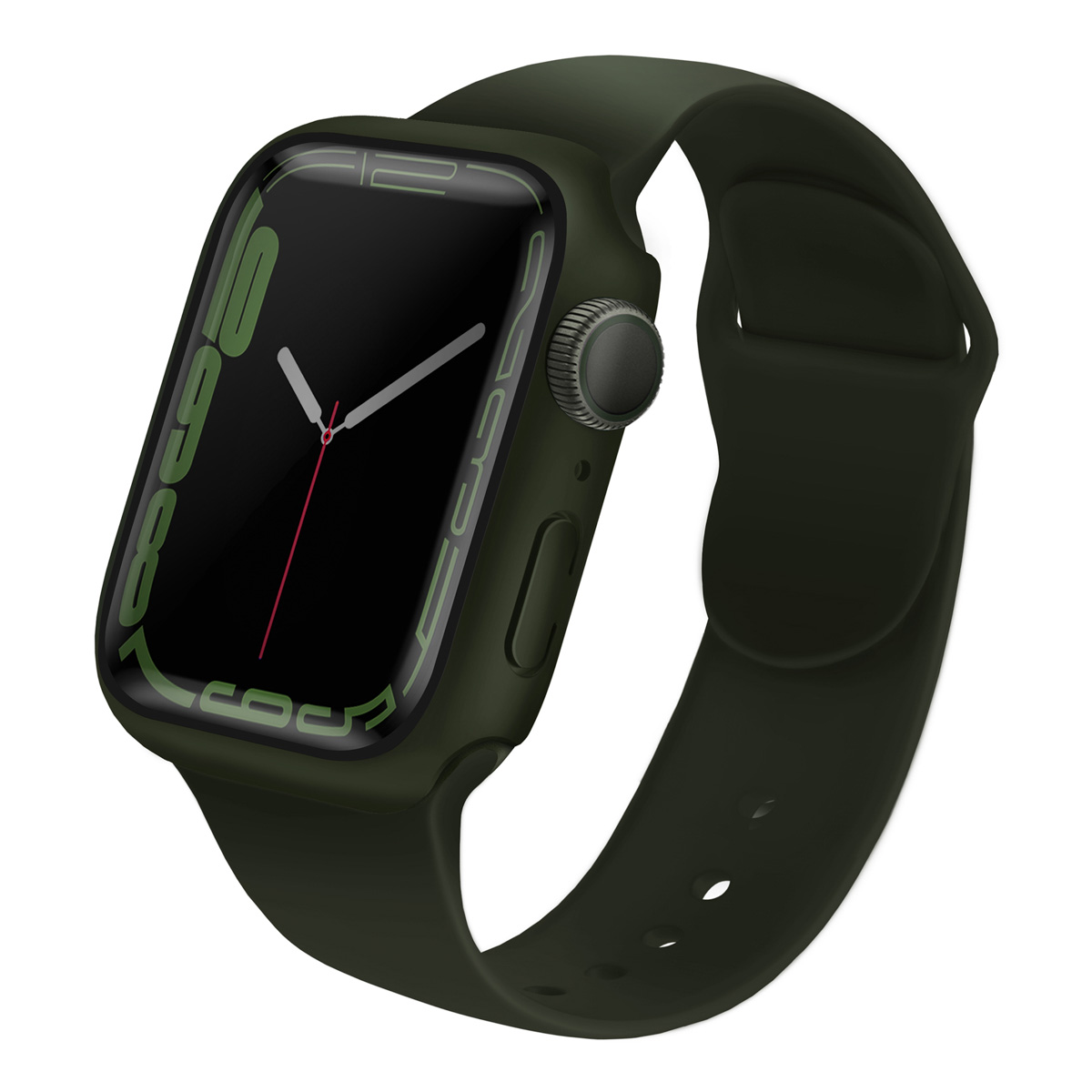 Uniq Coque Legion Apple Watch 7 / 8 / 9 - 45 mm - Hunter Green