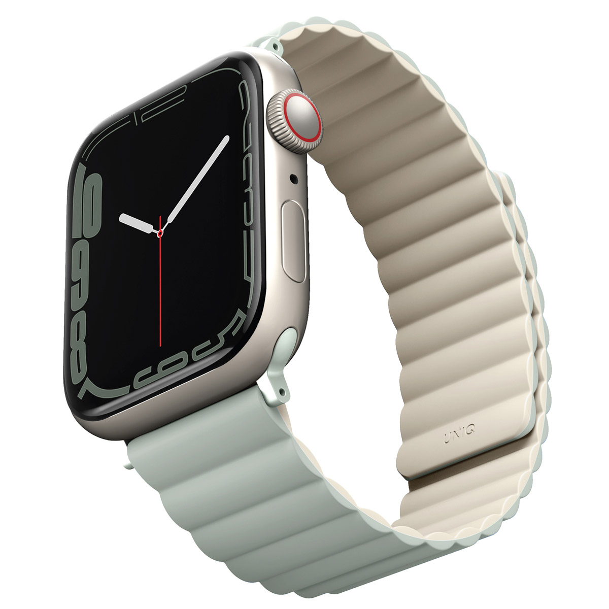 Uniq Bracelet Revix réversible Apple Watch | 38/40/41/42 mm - Sage / Beige