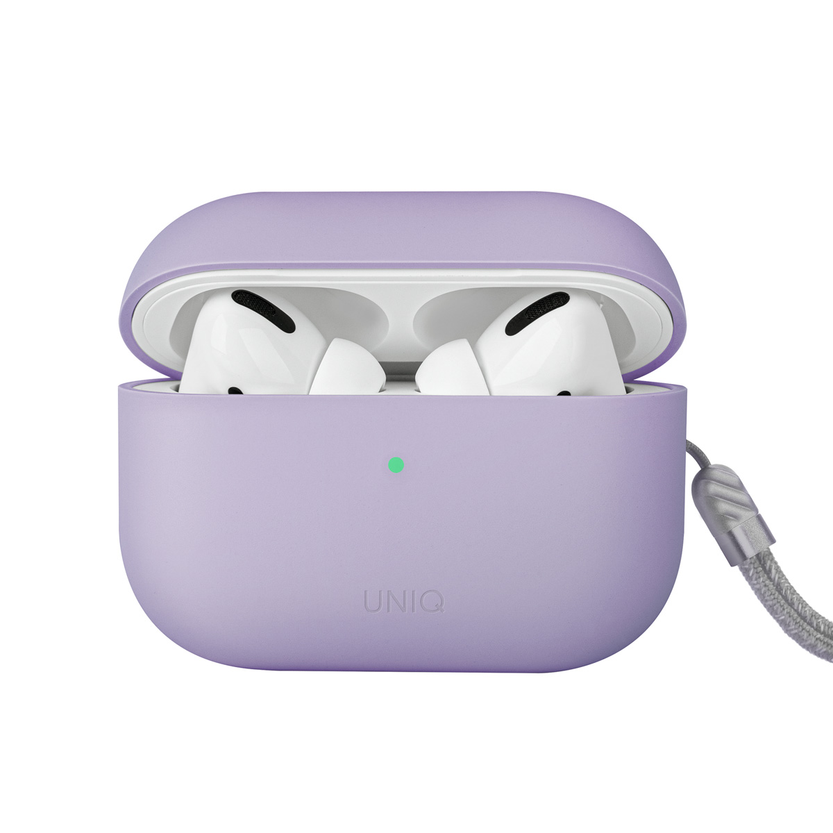 Uniq Coque silicone liquide hybride Lino  Apple AirPods Pro 2 - Lilac Lavender