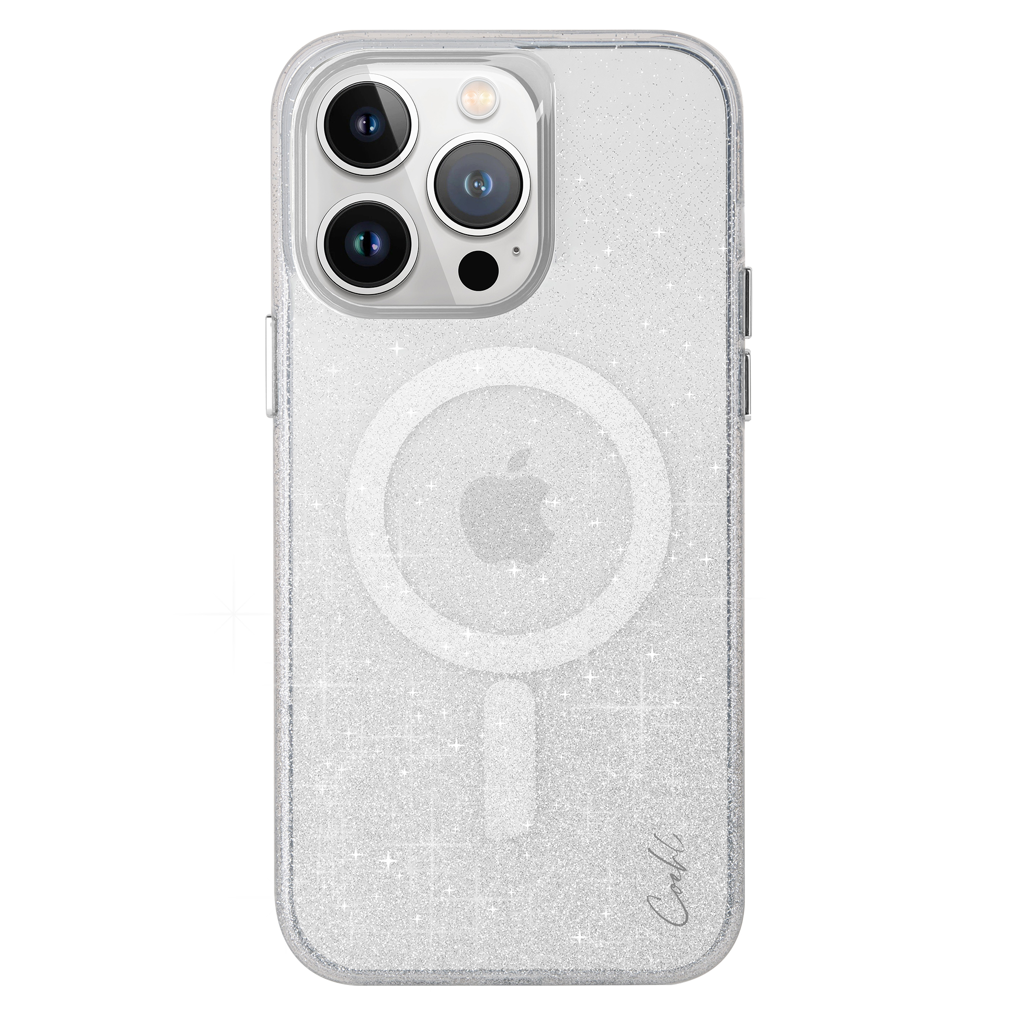 Coehl Coque Lumino MagSafe Apple iPhone 15 Pro Max - Sparking Silver
