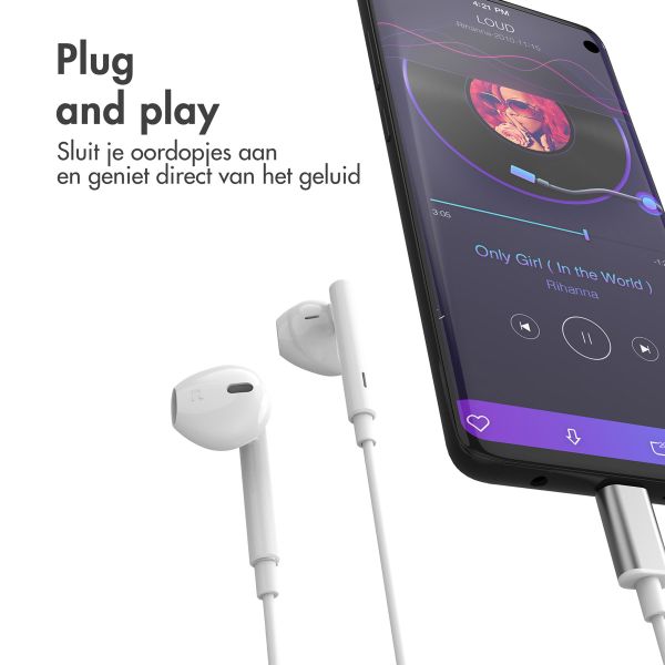 iMoshion Oordopjes - Bedrade oordopjes - USB-C aansluiting - Wit