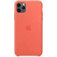 Apple Silicone Backcover iPhone 11 Pro Max - Clementine Orange