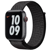 Apple Nike Sport Loop Band Apple Watch Series 1-9 / SE / Ultra (2) - 42/44/45/49 mm - Black
