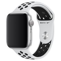 Apple Nike Sport Band Apple Watch Series 1-8 / SE / Ultra - 42/44/45/49 mm - Pure Platinum