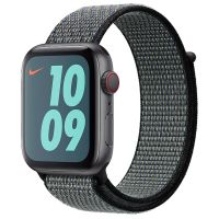 Apple Nike Sport Loop Band Apple Watch Series 1-8 / SE / Ultra - 42/44/45/49 mm - Indigo / Lime Blast