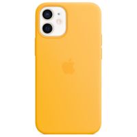Apple Silicone Backcover MagSafe iPhone 12 Mini - Sunflower