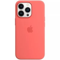 Apple Silicone Backcover MagSafe iPhone 13 Pro - Pink Pomelo