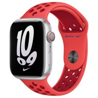 Apple Nike Sport Band Apple Watch Series 1-9 / SE / Ultra (2) - 42/44/45/49 mm - Bright Crimson / Gym Red