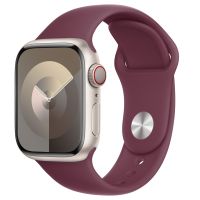 Apple Sport Band Apple Watch Series 1-9 / SE - 38/40/41 mm - Maat M/L - Mulberry