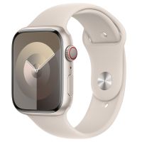 Apple Sport Band Apple Watch Series 1-9 / SE / Ultra (2) - 42/44/45/49 mm - Maat S/M - Starlight