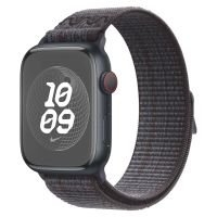 Apple Nike Sport Loop Band Apple Watch Series 1-9 / SE / Ultra (2) - 42/44/45/49 mm - Black/Blue