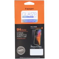 Spigen GLAStR Screenprotector iPhone Xs Max - Zwart