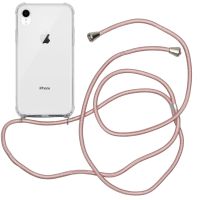 iMoshion Backcover met koord iPhone Xr - Rosé Goud