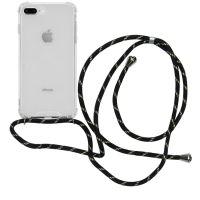 iMoshion Backcover met koord iPhone 8 Plus / 7 Plus - Zwart Goud