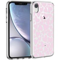 iMoshion Design hoesje iPhone Xr - Hartjes - Roze