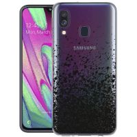 iMoshion Design hoesje Samsung Galaxy A40 - Spetters - Zwart