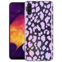 iMoshion Design hoesje Samsung Galaxy A50 / A30s - Luipaard - Paars