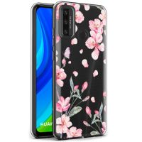 iMoshion Design hoesje Huawei P Smart (2020) - Bloem - Roze