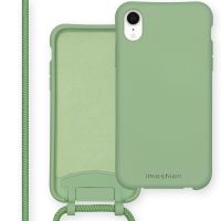 iMoshion Color Backcover met afneembaar koord iPhone Xr - Groen
