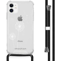 iMoshion Design hoesje met koord iPhone 11 - Paardenbloem - Wit